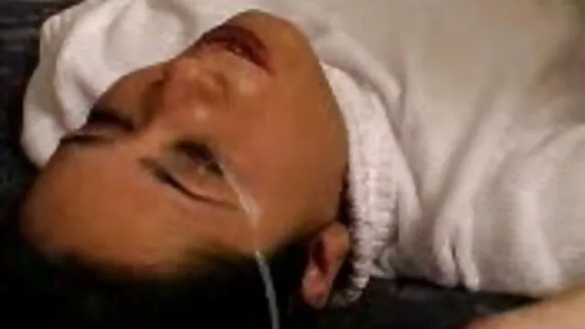 Titless โป๊ วีดีโอ whore Camille is drilled bad in her tight asshole